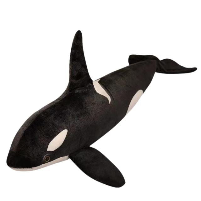lilizzhoumax リアルなシャチのぬいぐるみ 深海魚 シャチの