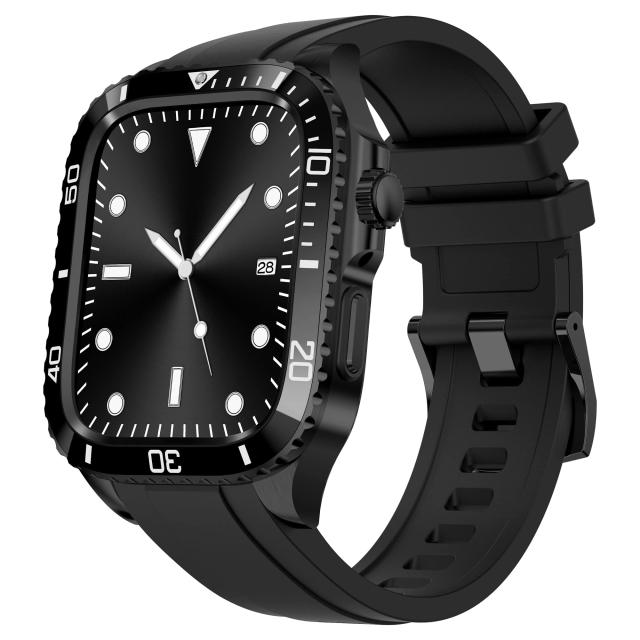 BinGeLi コンパチブル Apple Watch バンド ケース付き TPUベルト 一体型 アップルウォッチ 8/7 45mm SE2/6/5/4/SE 44mm 対応 耐衝撃性 耐