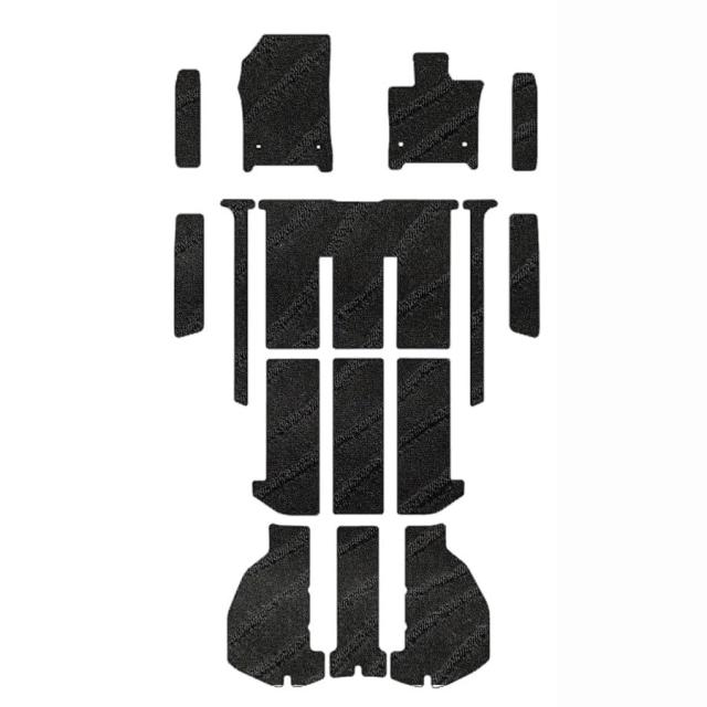 M＆K アルファード ヴェルファイア フロアマット 互換品 ４０系 R5/6〜 エクセレントタイプ (エクセレントWブラック)