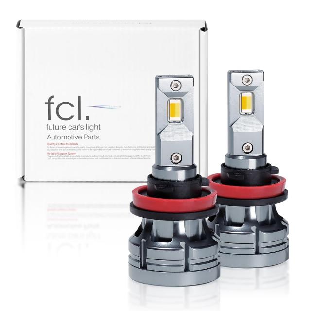fcl.(エフシーエル) H8 H11 H16 LED フォグランプ 2色切り替え ホワイト フロスティブルー 車検対応 メモリー機能 12V 車専用 左右分2個の通販は