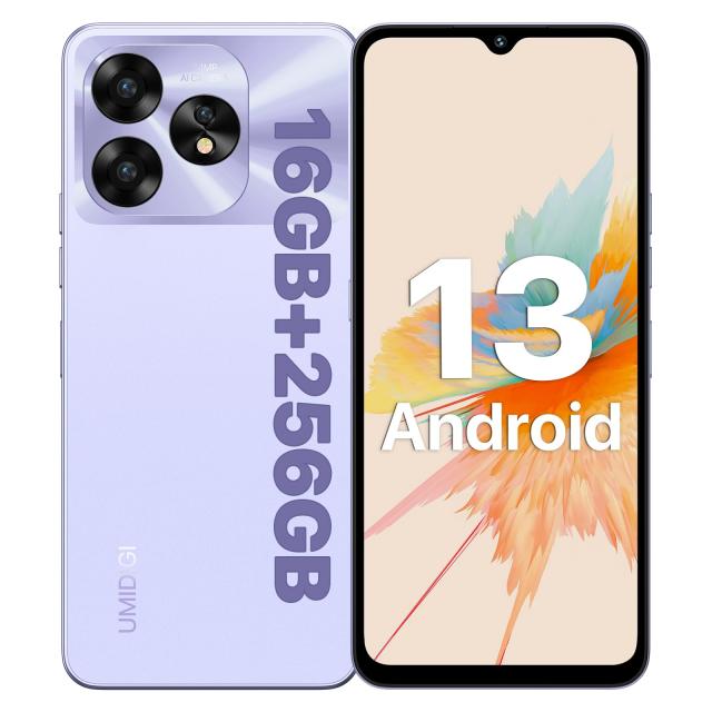 UMIDIGI A15 スマホ 本体 SIMフリー 16GB RAM+256GB ROM 1TB TF拡張 Android 13 スマートフォン アンドロイド 携帯電話 6.7インチ大画面2