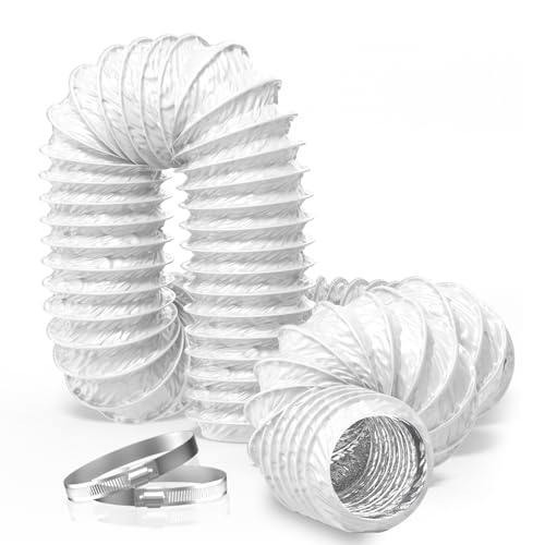 Hon＆Guan フレキシブルダクト 換気用 ダクトホース【インボイス制度登録店】PVC四層構造 蛇腹式 自由伸縮 ホース 排気ダクト アルミダク 5,198円