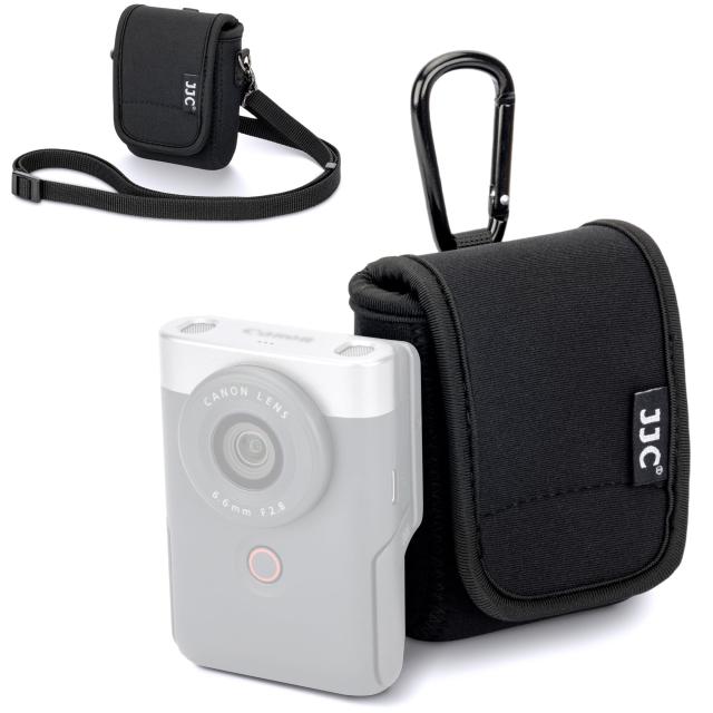 Canon PowerShot v10 ケース付き JJC カメラケース キヤノン Canon PowerShot V10 専用 収納ケース Vlog