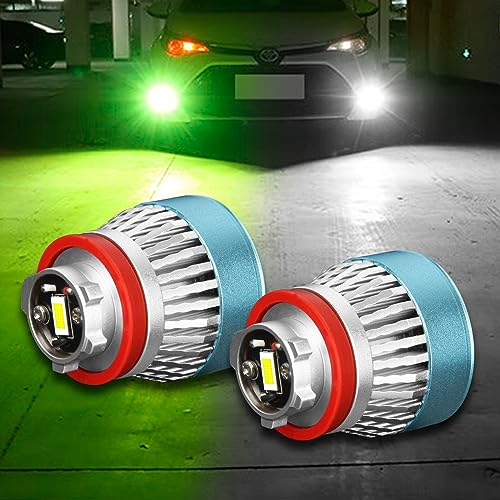 L1B LEDフォグバルブ トヨタ純正LEDフォグ 交換用バルブ 2色 切り替え ライムイエロー/ホワイト 3000K/6500K バイカラー 車検対応 6200lm