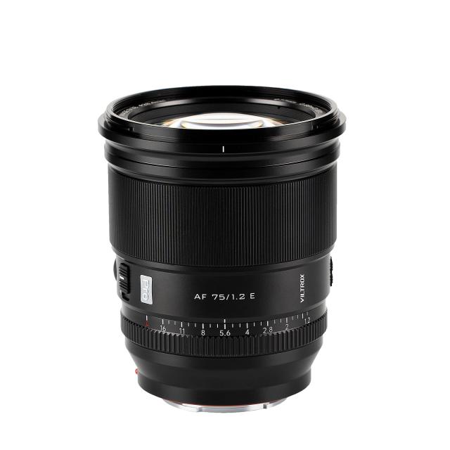 VILTROX 単焦点レンズ AF 75mm F1.2 E 単焦点中望遠レンズ F1.2超大口径 オートフォーカスソニーEマウント交換レンズ 柔らかいボケ味 a60