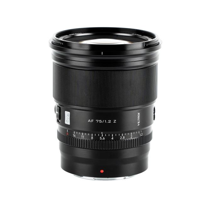 VILTROX AF 75mm F1.2 PRO Z マウント ニコン 単焦点 中望遠レンズ F1.2超大口径 APS-Cレンズ Nikon Z5 Z50 Z6 Z6II Z6III Z7 Z7II ZFC Z