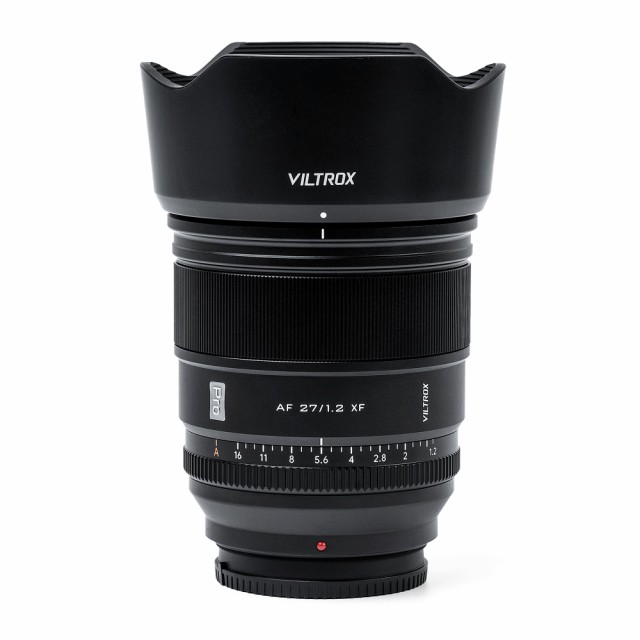 VILTROX 27mm F1.2 Pro XF 富士フイルム Xマウント用 27mm f/1.2 Xマウント APS-Cレンズ Fujifilm X-H2 X-H2S X-T50 X-T5 X-S20 X-T30 II