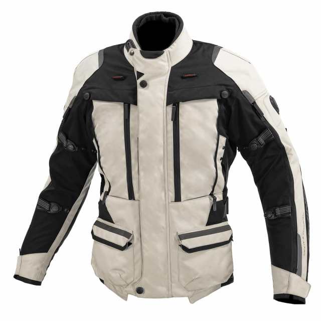 [KOMINE] バイク用ジャケット 07-5744 メンズ Ivory L