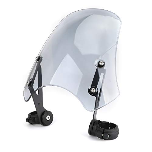 Bruce ＆ Shark(ブルース・サメ) バイク スクリーン 風防 汎用 適用ハーレー ダイナソフトアイル ハーレー 風防 ハーレー スクリーン ウイの通販は