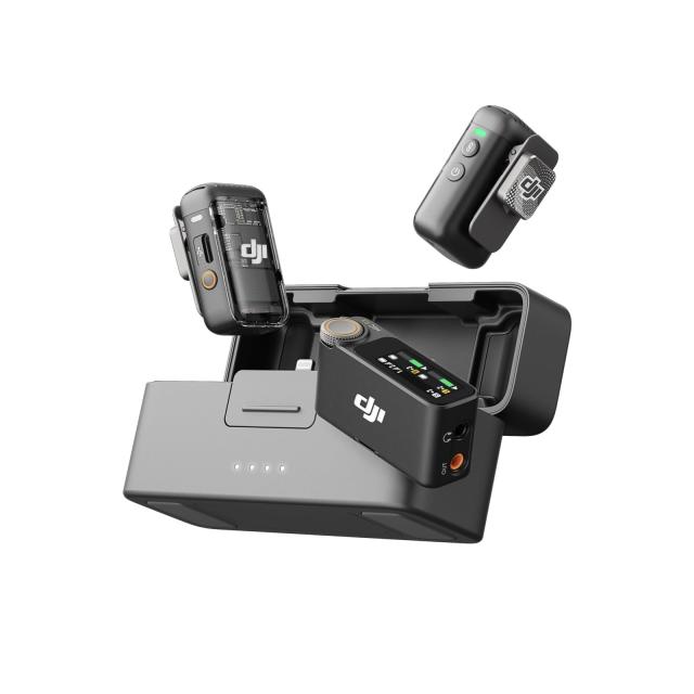 DJI Mic 2（トランスミッター×2 + レシーバー×1 + 充電ケース） DJI