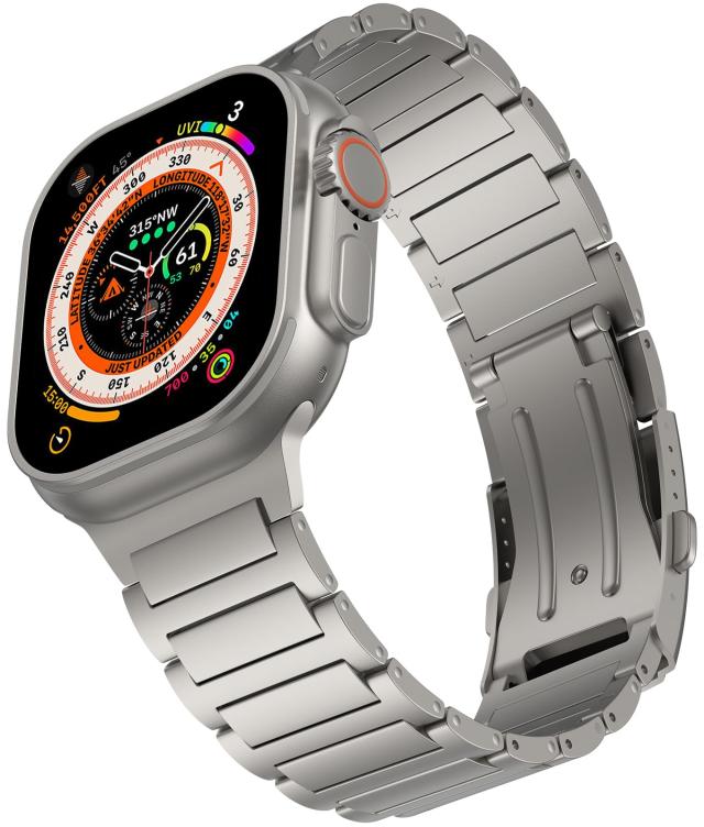 高級チタンバンド Apple Watch 49mm/45mm/44mm/42mm 高級チタンバンド Apple Watch Ultra⁄Ultra 2 49mm専用バンド アップル