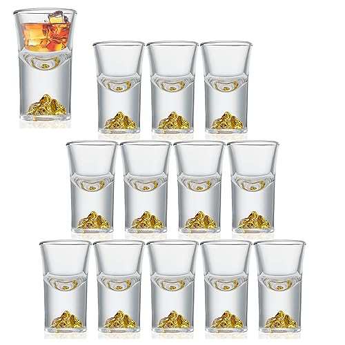 GOWTHHRT ショットグラス 15ml クリアショットグラス クリア