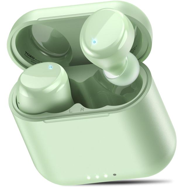 TOZO T6 Bluetooth ワイヤレスイヤホンノイズキャンセリング IPX8完全防水 自動ペアリング 左右分離型 タッチ制御イヤホン Bluetooth 5.3の通販は