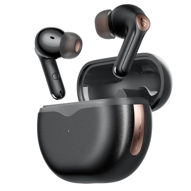 【VGP 2024コスパ大賞＆金賞】 SOUNDPEATS Air4 Pro ワイヤレスイヤホン 45dB ノイズキャンセリング ロスレス音質 Bluetooth 5.3 Snapdra