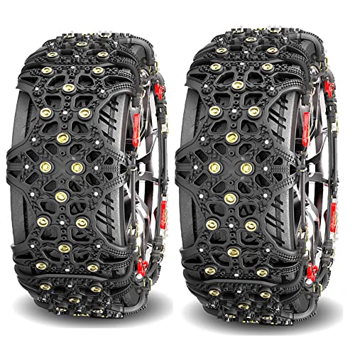 【2023年強化版】 タイヤチェーン 非金属 【正規品】軽自動車 スノーチェーン アイスバーン カータイヤスノーチェーン 雪チェーン 滑り止の通販は 14,575円