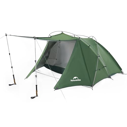 Naturehike公式ショップ テント 2人用 自立式 広い前室付き 軽量 ダ Amazon.co.jp: Naturehike公式ショップ テント 2人用 自立式
