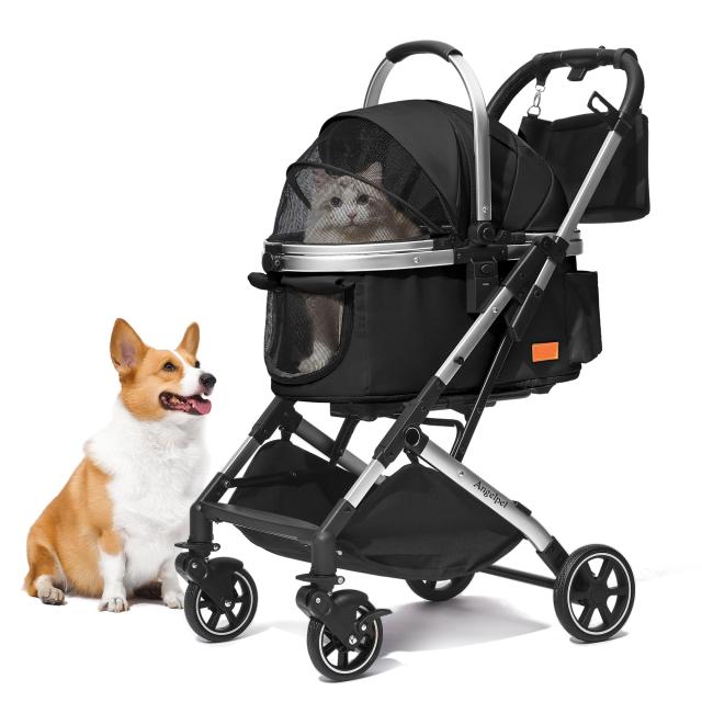 分離式ペットカート 4輪360°回転 折りたたみ 猫犬兼用 軽量コンパクト Amazon.co.jp: ペットカート ペットベビーカー 犬 カート 4輪360