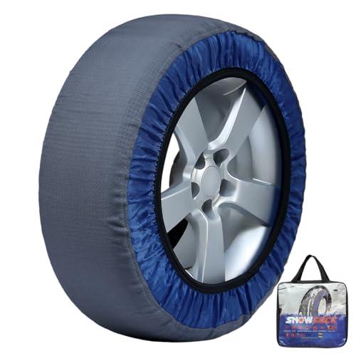 JASIDA(ジャシダ) タイヤチェーン 布製 軽自動車 スノーチェーン 非金属 簡単装着 チェーン規制対応 K72の通販は