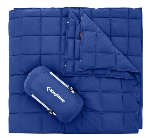 KingCamp ブランケット キャンプ マルチブランケット ひざ掛け 防寒 耐久 軽量 コンパクト 撥水加工 丸洗い可 収納ケース付き アウトドア 8,298円