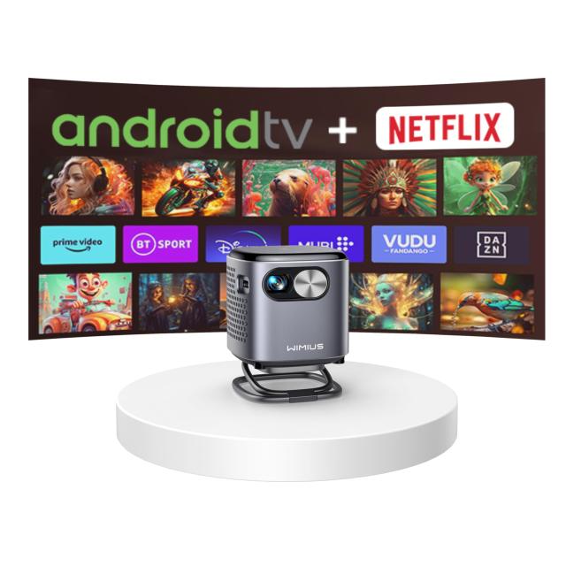 Android TV搭載WiMiUS プロジェクター 700ANSI テレビ・オーディオ・カメラ 【Android TV搭載】WiMiUS