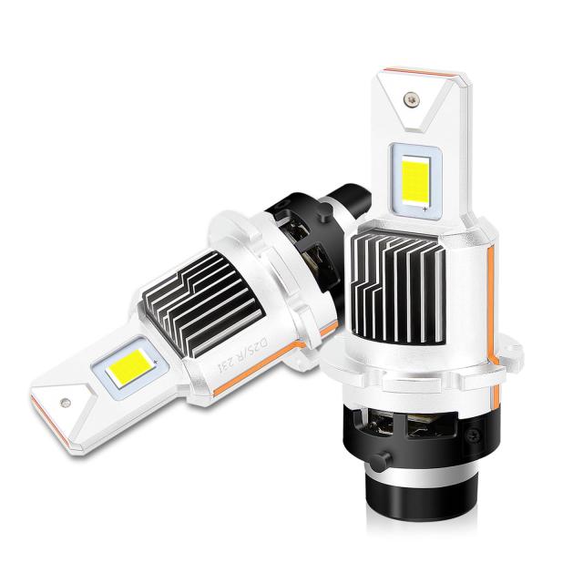 【純正形状ポン付け可】D2S led ヘッドライト D2R ledバルブ 純正HIDをLED D2S ヘッドライト 車検対応 6000K 12000lm 28000カンデラ 12V/