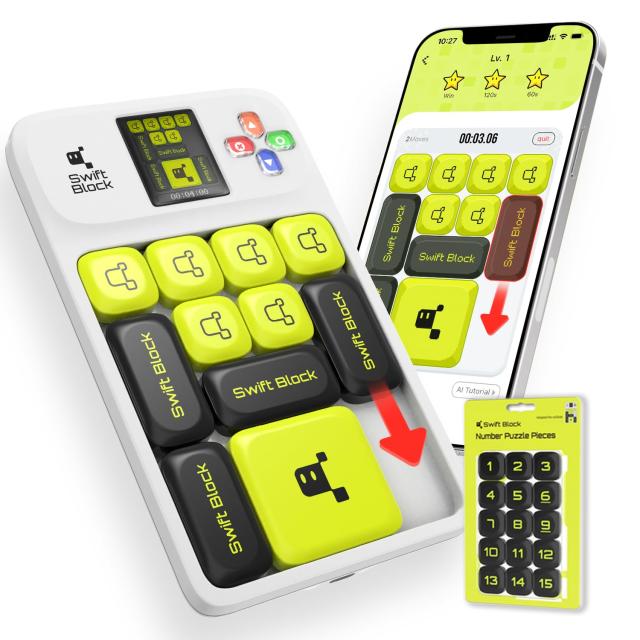 人気 小学生 男の子 プレゼント Swift Block ウィースライド, wiSlide 知育 脳トレ ポータブルスライド 箱入り娘 パズルゲーム 女の子 誕の通販は 9,919円