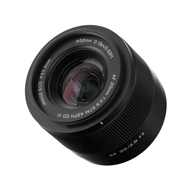 VILTROX AF 20mm F2.8 FE 超広角マイクロレンズ ソニーEマウント カメラレンズ 【ビルトロックス】大口径 瞳AF対応 オートフォーカス フ