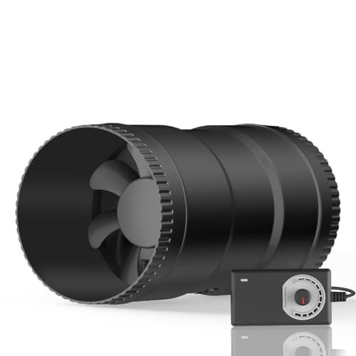 Hon＆Guan ダクトファン 150mm 中間取付型【インボイス制度登録店】ダクト用 換気扇 強力 省エネ 静音 塗装ブース用 家焼肉 丸形タイプ 産