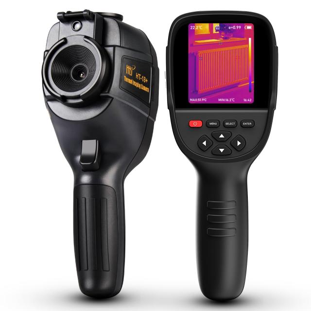 GOYOJO Hti-18+ 赤外線サーモグラフィ カメラ 解像度 256x192 25Hz 熱画像カメラ 0.5秒検知 サーマルカメラ -20°C~550°C（-4°F~1022°の通販は 32,484円