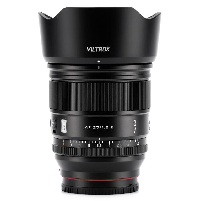 VILTROX AF 27mm F1.2 Eマウント レンズ f/1.2 大口径 APS-C 交換レンズ Sony E マウント用 プライムレンズ ソニー α7II α7RII α7SII の通販は