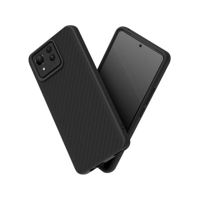 RHINOSHIELD [Zenfone 11 Ultra] SolidSuit ケース 耐衝? 米軍MIL規格 衝撃吸収 傷 指紋 防止 薄型 軽量 SGS認証 - カーボン調