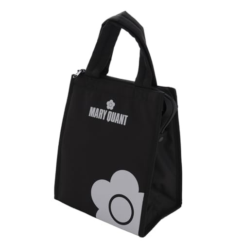 MARY QUANT (マリークヮント) 保冷バッグ（ ブラック/ファスナー