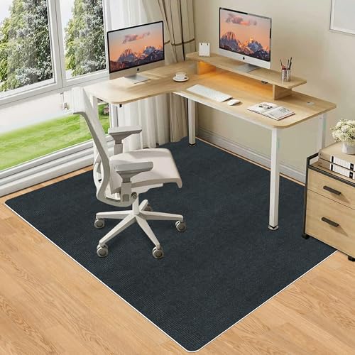 【Amazon 限定ブランド】チェアマット フロアマット 床保護マット HAODEMI 160×140cm滑り止め TPRマット 厚み4mm 静音吸音 丸洗い可能カの通販は 6,950円