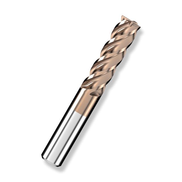 Cleqee スクエア エンドミル 刃径20mm × 刃長70mm × 全長150mm × 軸径20mm 4枚刃 TiAlNコート 超硬 スクエア エンドミル 加工用カッタの通販は