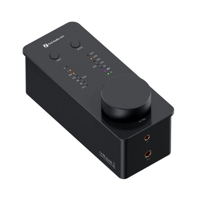 Fosi Audio SK02 DAC アンプ 小型 ヘッドホンアンプ デスクトップ USB C to AUX デジタル アナログオーディオンバータアダプター コンパ