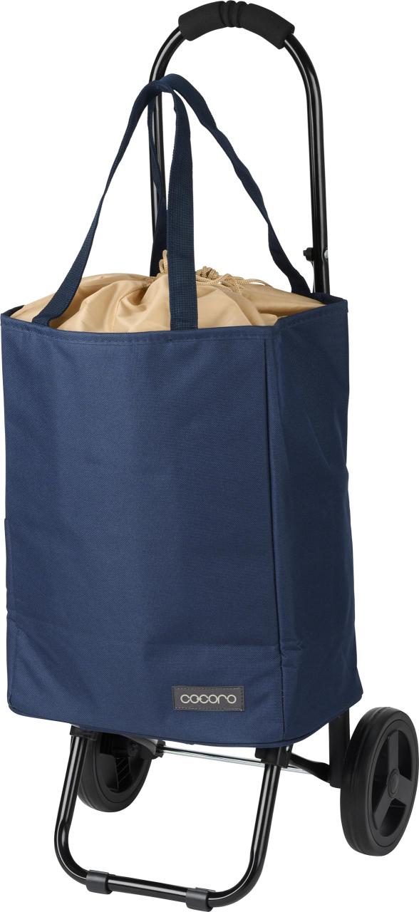 レップ(Rep) Cocoro(コ・コロ) ショッピングカート トート カートセット ネイビー 22L 荷物フック付き 折り畳み式 保冷 保温 エコバッグ の通販は 5,130円