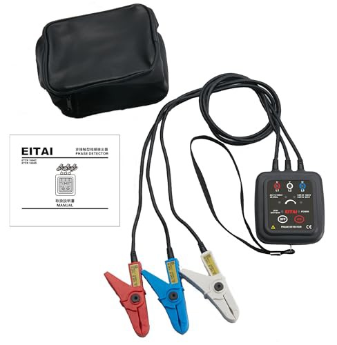 EITAI電気計器 非接触検相器 三相相秩序検出 AC 70-1000V メーカー直営 ETCR1000C Φ1.6-16mm 検相器 検電器