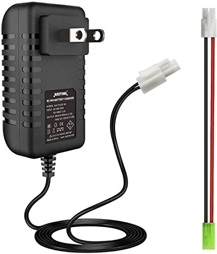 Nastima 7.2V 8.4V 9.6V ニッケル水素 バッテリー 充電器(2.4V-12V対応