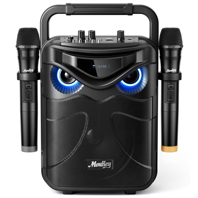 Moukey ワイヤレスマイク スピーカーセット PAセット 軽量 6.5インチ