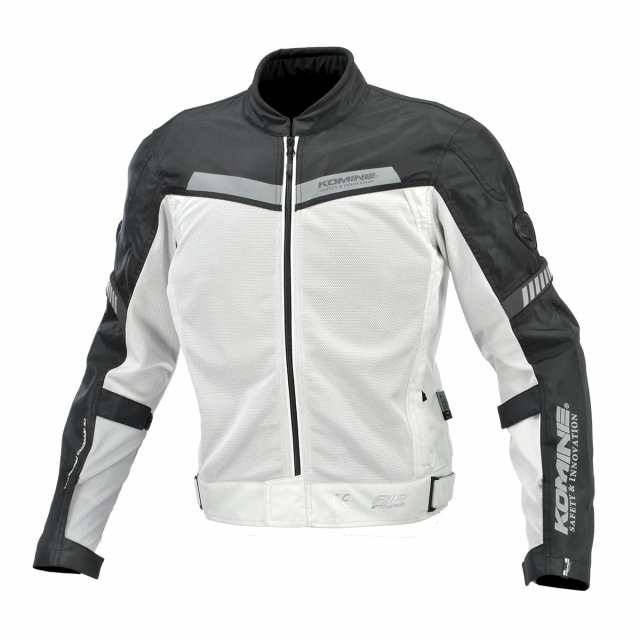 [KOMINE] バイク用ジャケット 07-1274 メンズ Light Grey Black XL JK-1274の通販は