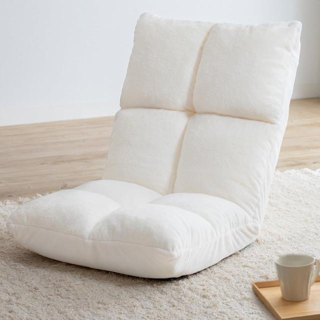 アイリスプラザ 座椅子 ふわもこ 厚さ16？ 柔らかな肌触り フロア