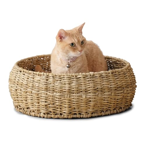 アイリスオーヤマ 犬 猫 ハウス ラタン調ペットハウス ラウンド PHR-R4414 ナチュラルの通販は