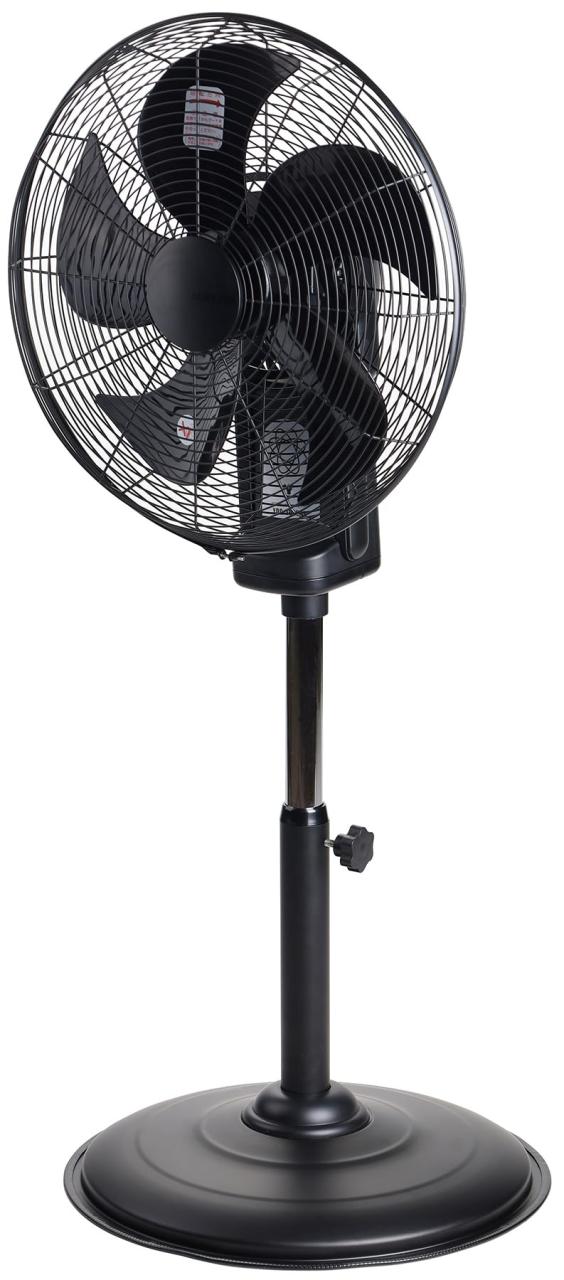 山善(YAMAZEN) 業務用扇風機 工場扇 45cm 3D首振り 風量無段階調節 AC電源 5枚羽根 業務用 室内用 扇風機 YDC-3D45BK ブラック メーカー