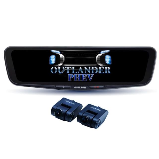 ALPINE DMR-M01R デジタルインナーミラー 前後ドラレコ搭載 12型