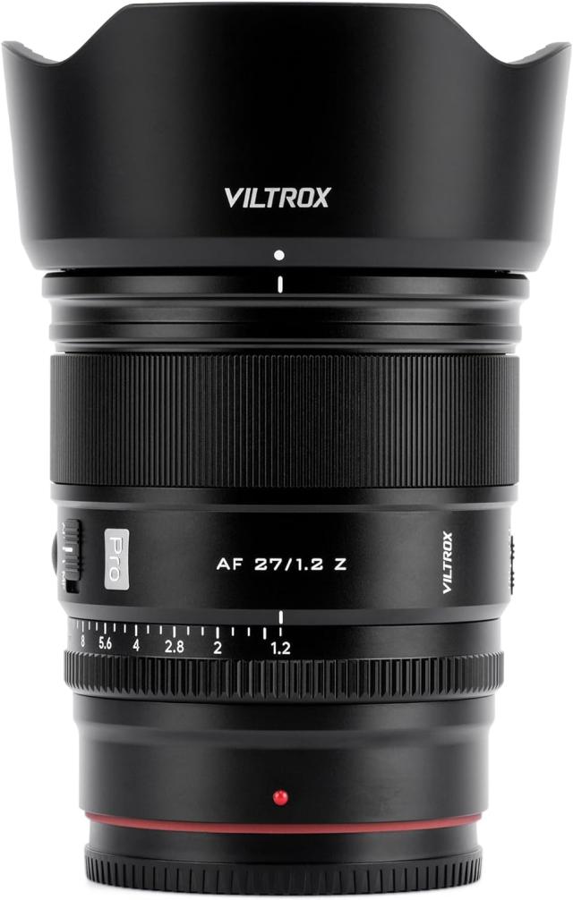 VILTROX AF 27mm F1.2 Pro Z マウントレンズ 超大口径焦点 軽量 瞳AF オートフォーカスレンズ APS-Cサイズ ニコン Z5 Z50 Z6 Z6II Z6III