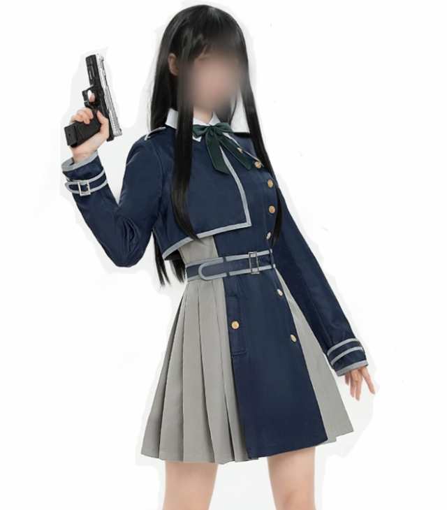 COSSA リコリス リコイル 錦木千束 井ノ上 たきな コスプレ衣装 Cosplay 制服 大人 イベン いのうえ たきな コスチューム（L,井ノ上  たきの通販はau PAY マーケット - ks-shop2 | au PAY マーケット－通販サイト