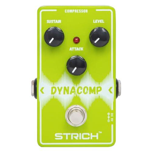 STRICH コンプレッサー エフェクター DYNACOMP アナログ回路ペダル 3ノブ・コントロール トゥルーバイパス エレキギター ベース用の通販は