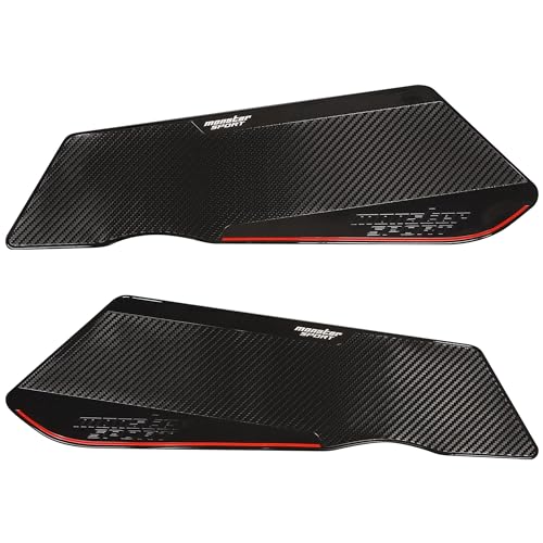 MONSTER SPORT ドアインナープロテクター スイフトスポーツ[ZC33S]/スイフト[ZC83S他] 2枚組 キズ防止 内装保護 日本製 ブラック キック