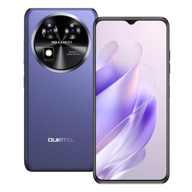【2024 新登場】OUKITEL C37 4G スマホ SIMフリー 24GB+256GB 1TB拡張可能 6.6インチFHD+ 大画面 32MP+48MPカメラ デュアルSIM MediaTek