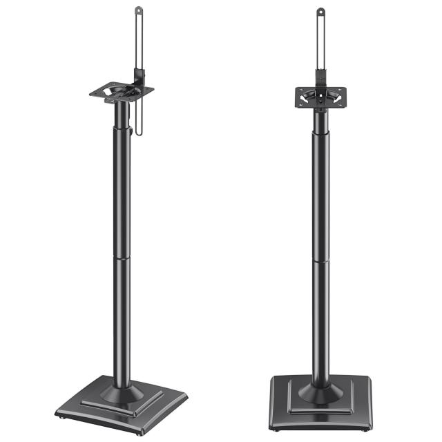 MOUNTUP スピーカースタンド スピーカーマウント 耐荷重5kg 中小型スピーカー 高さ調整可能 ポール型 本棚スピーカー用 2本セット 日本語の通販は